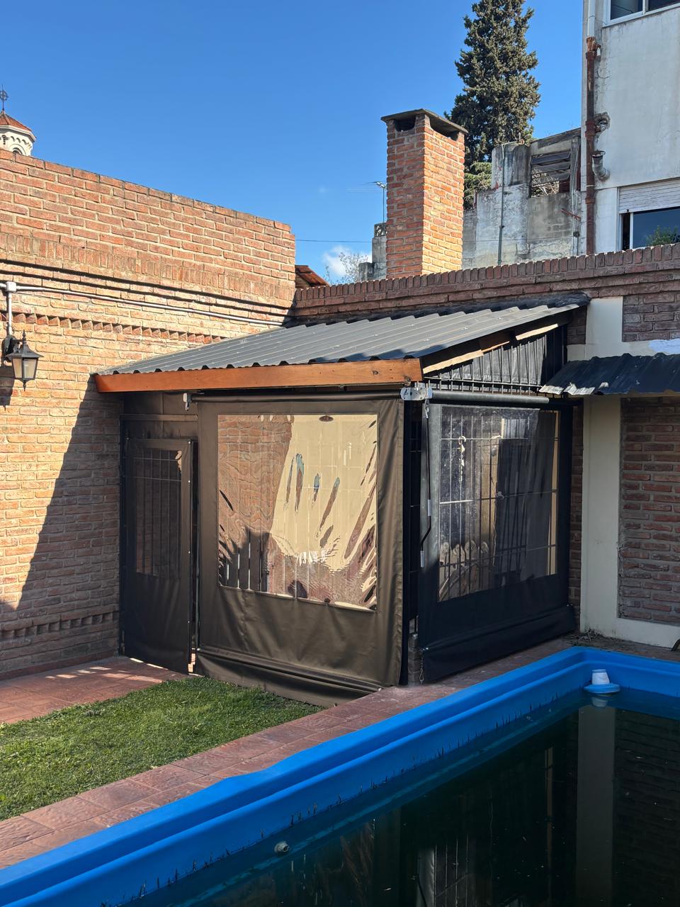 Cerramiento Quincho Negro